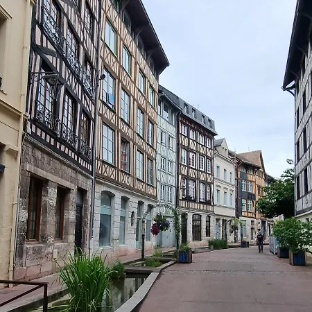 Le Romantique Jacuzzi Centre Ville Rouen Exterior photo